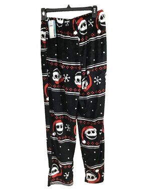 Disney Nightmare Before Christmas Jack Skellington Small Pajama Pants NWT